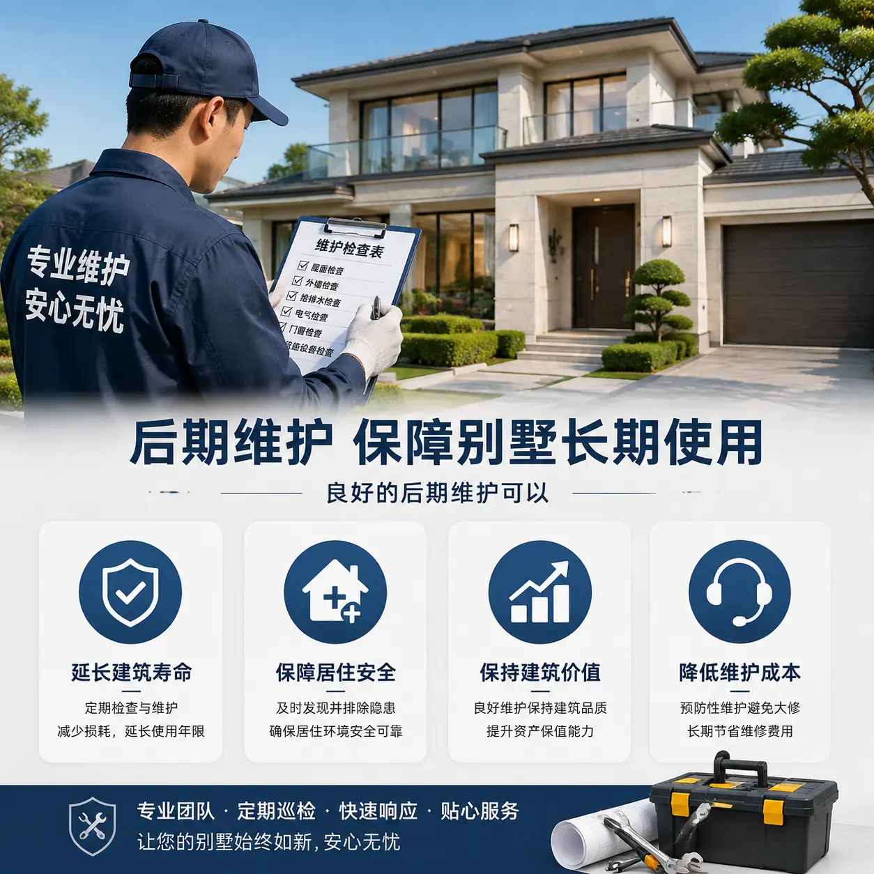 别墅建造公司推荐： 毕节 施工质量的关键要素