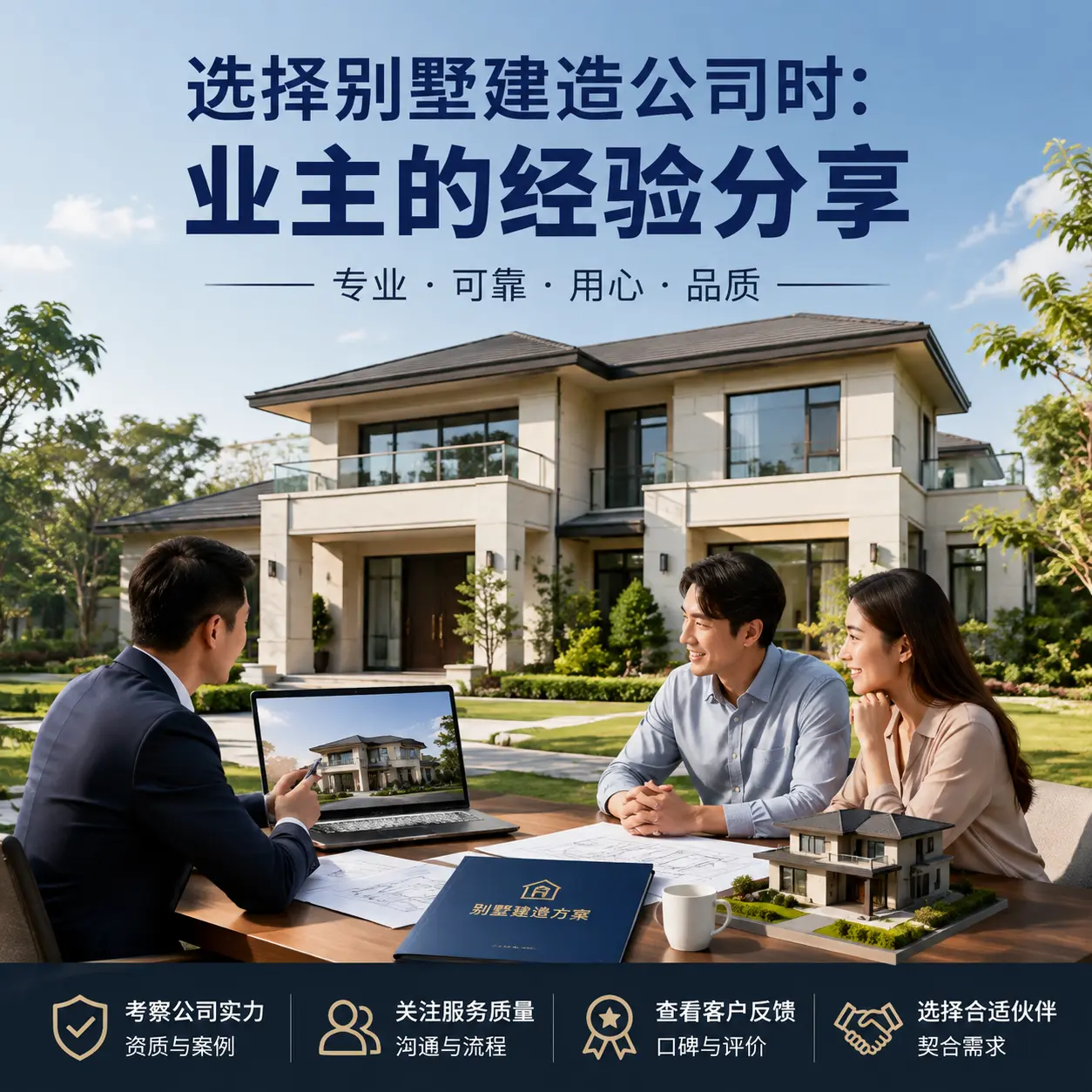 选择别墅建造公司时： 毕节 业主的经验分享