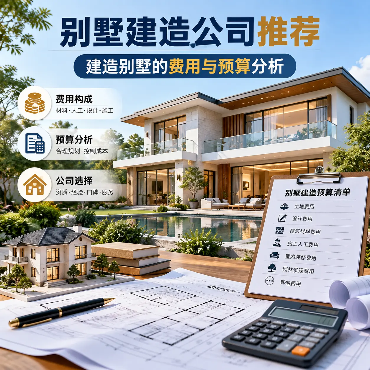 别墅建造公司推荐： 毕节 建造别墅的费用与预算分析