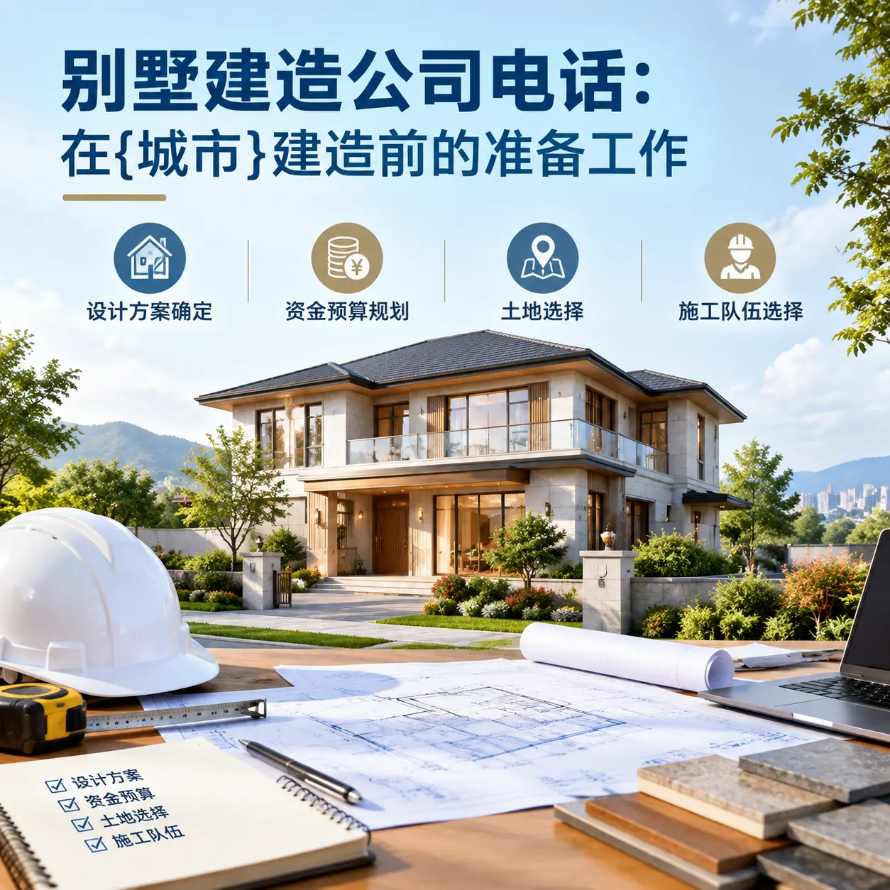 别墅建造公司电话:在毕节建造前的准备工作