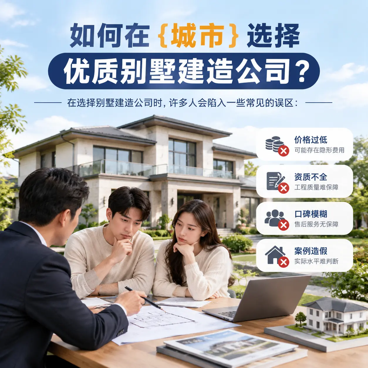 如何在 毕节 选择优质别墅建造公司？