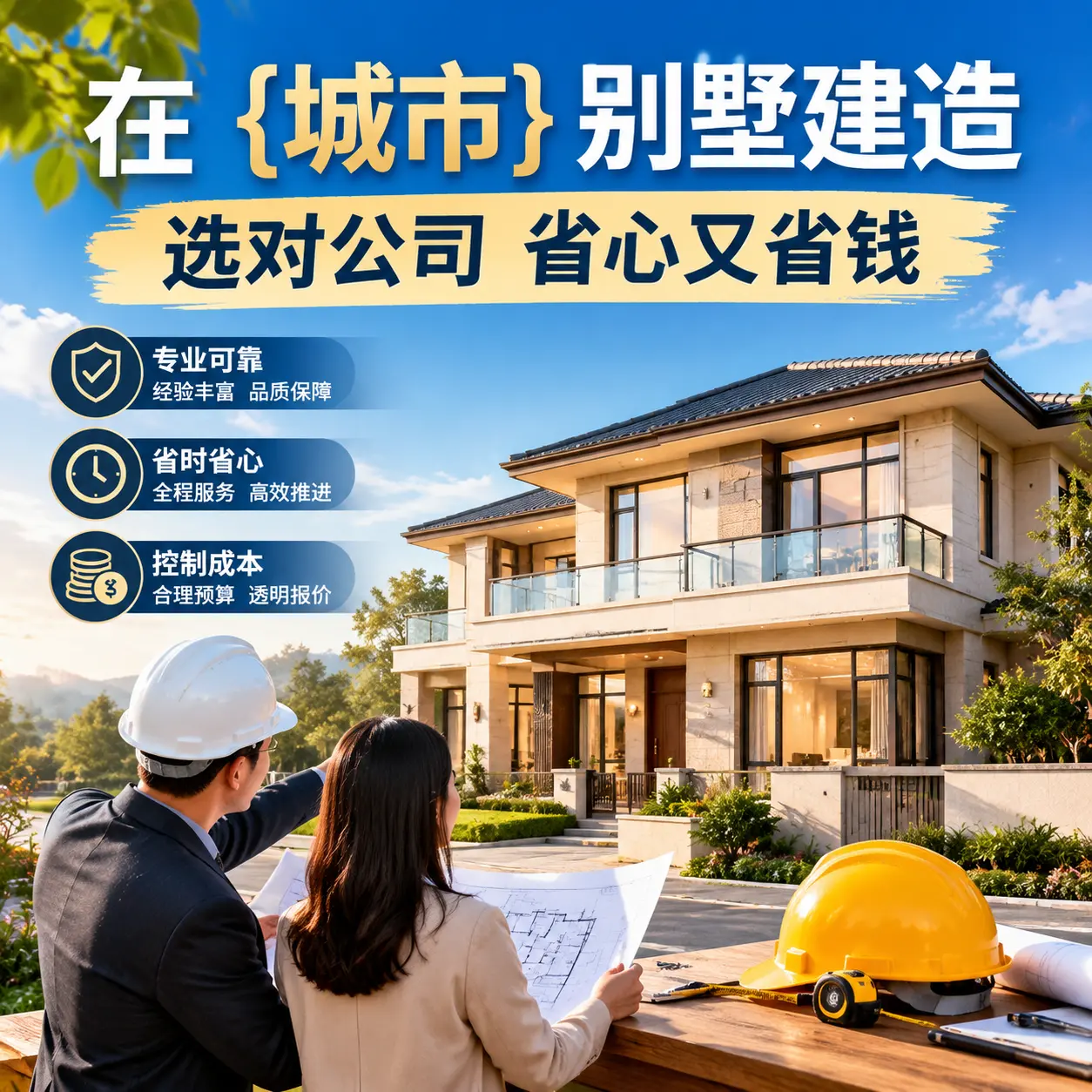 在 毕节 别墅建造,选对公司省心又省钱