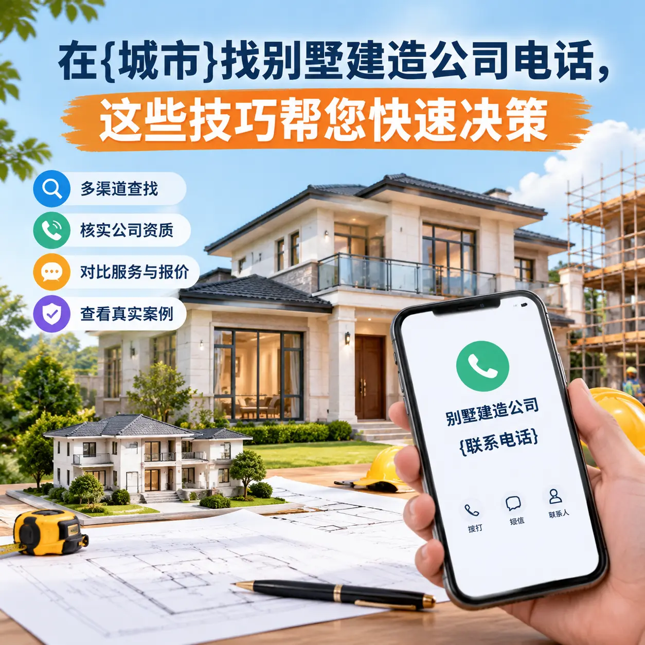 在毕节找别墅建造公司电话,这些技巧帮您快速决策