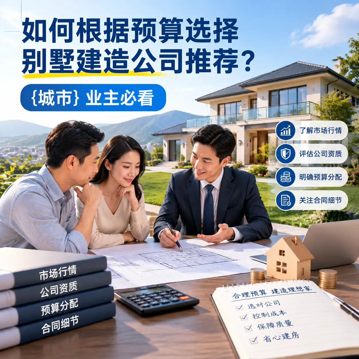如何根据预算选择别墅建造公司推荐？ 毕节 业主必看