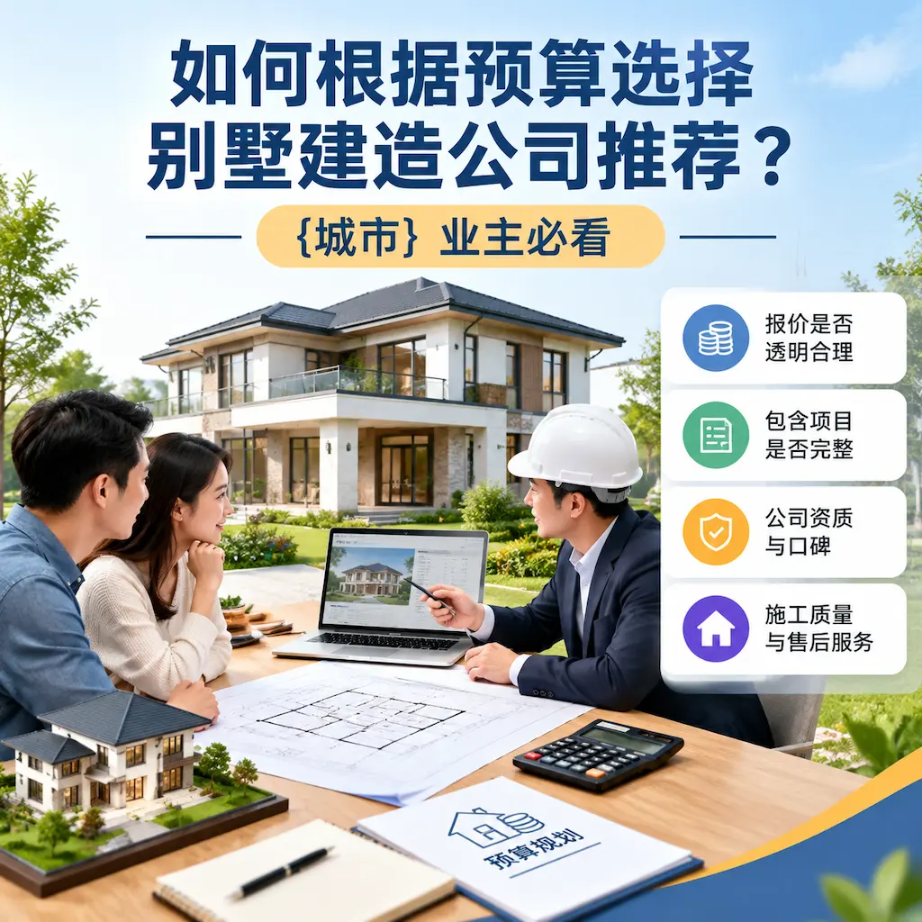 如何根据预算选择别墅建造公司推荐？ 毕节 业主必看